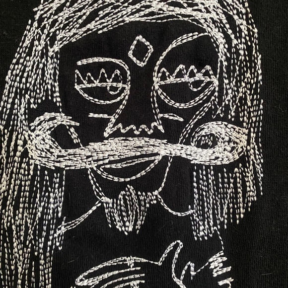 Men’s HACULLA hooded black sweatshirt. Men’s XXS. Like New Condition. No issues - Picture 7 of 9